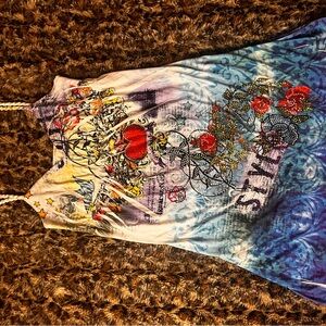 S-Twelve White and Multicolor Swimwear Bottom